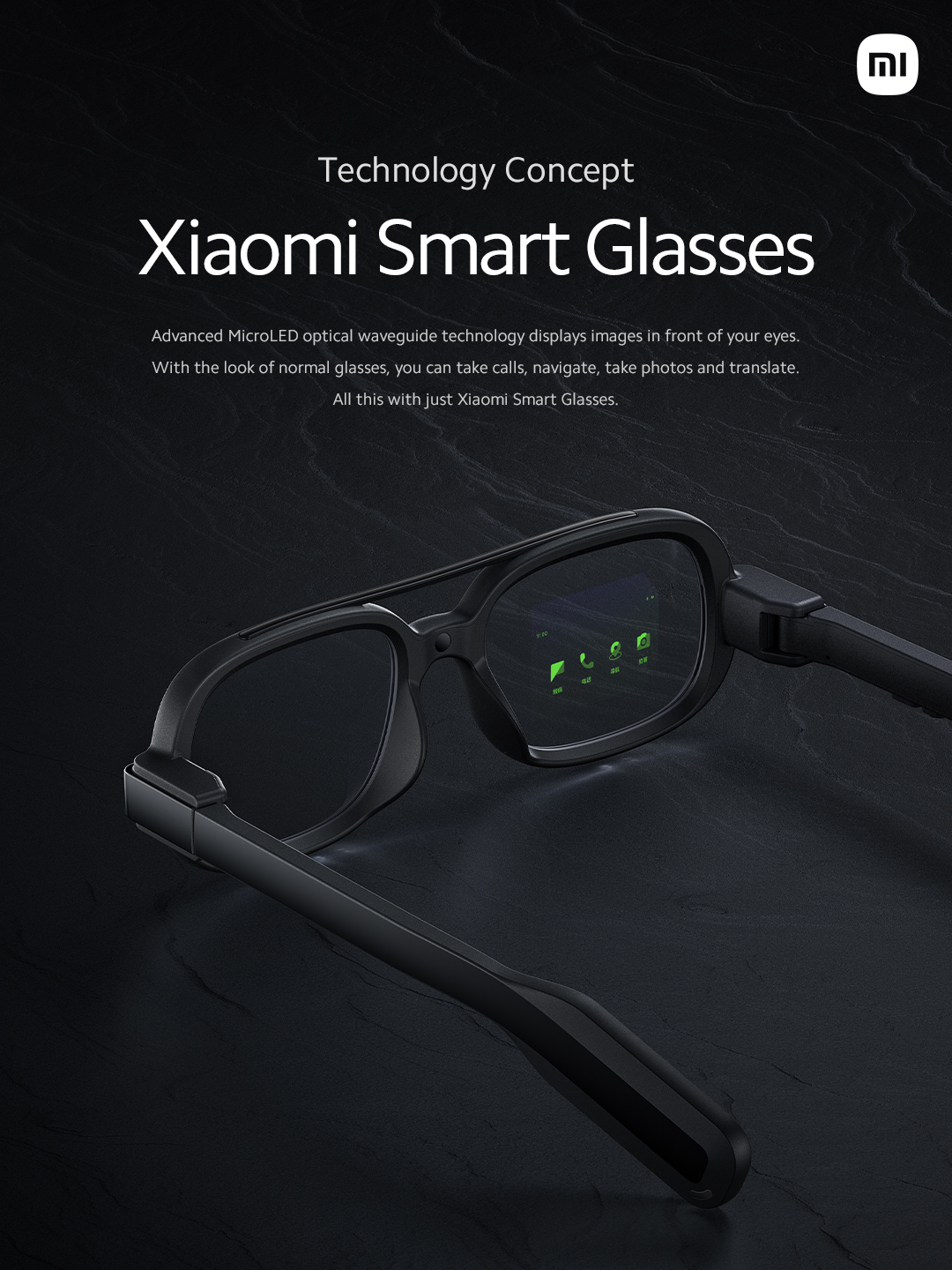 Xiaomi Smart Glasses, sus primeras gafas inteligentes de Xiaomi