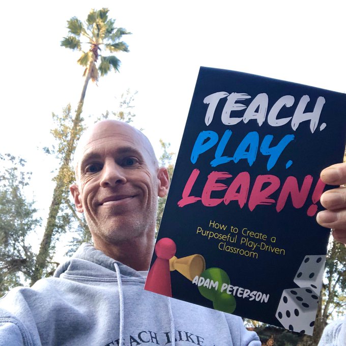 burgessdave's tweet image. I&apos;m a huge believer in PLAY!! Highly recommend the work of @teacherslearn2!! #tlap #TeachPlayLearn Thanks for hosting!! amazon.com/Teach-Play-Lea…