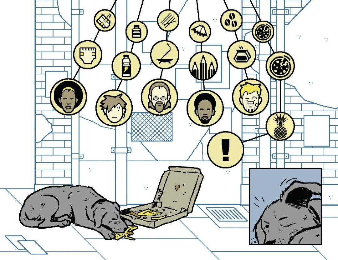 NotHawkess's tweet image. Exhibit B! Here we see a direct link between pizza and pineapple!