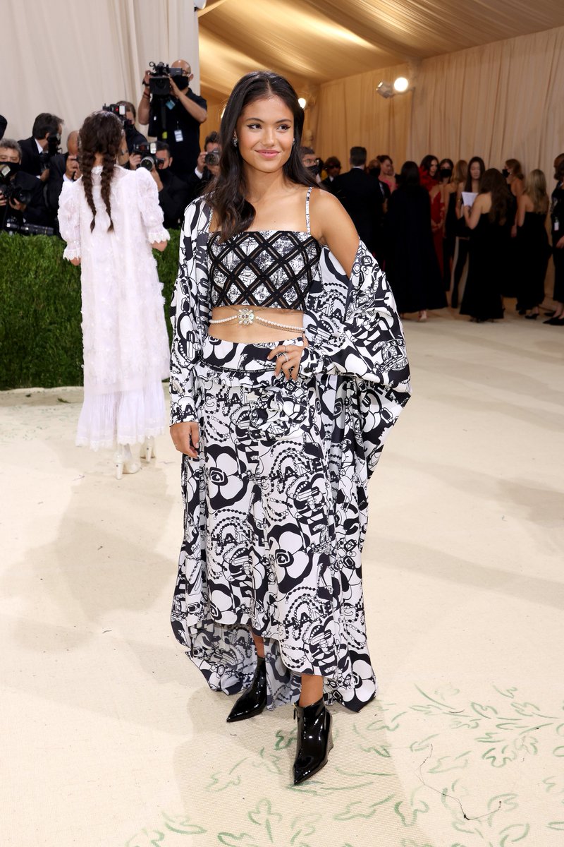 WTA's tweet photo. It's alllll happening 🚀

@EmmaRaducanu | #MetGala https://t.co/NOhzkhudIE