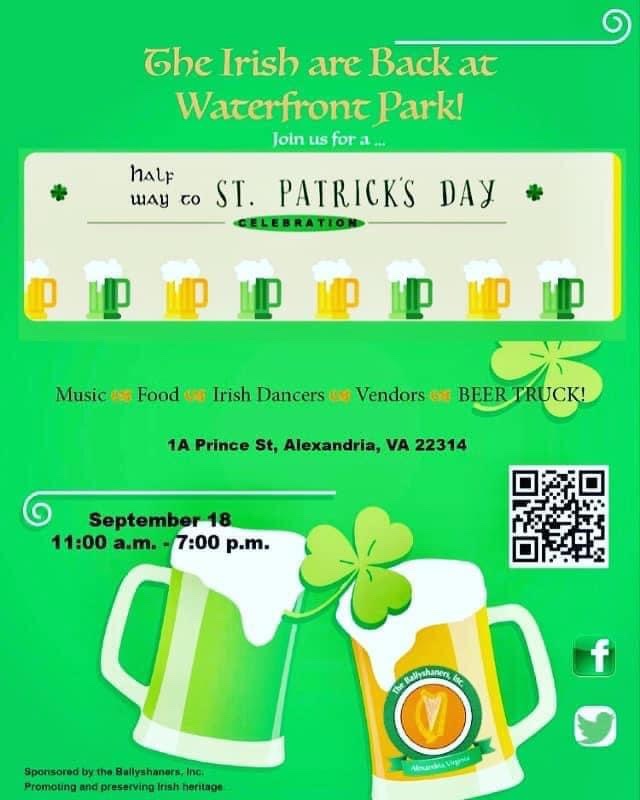 See you this Saturday at Waterfront Park! ☘️ #irish #ballyshaners #virginia