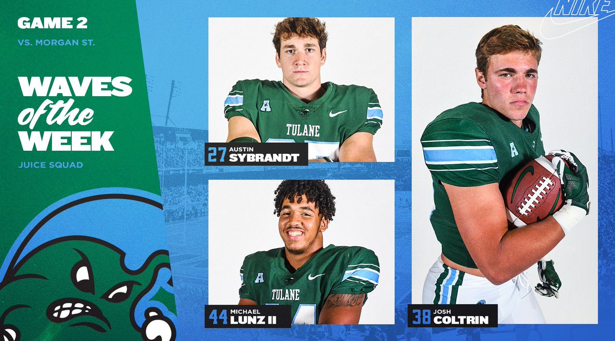 GreenWaveFB's tweet photo. JUICE SQUAD 🧃 

#RollWave 🌊 https://t.co/rTiSsDsuHg