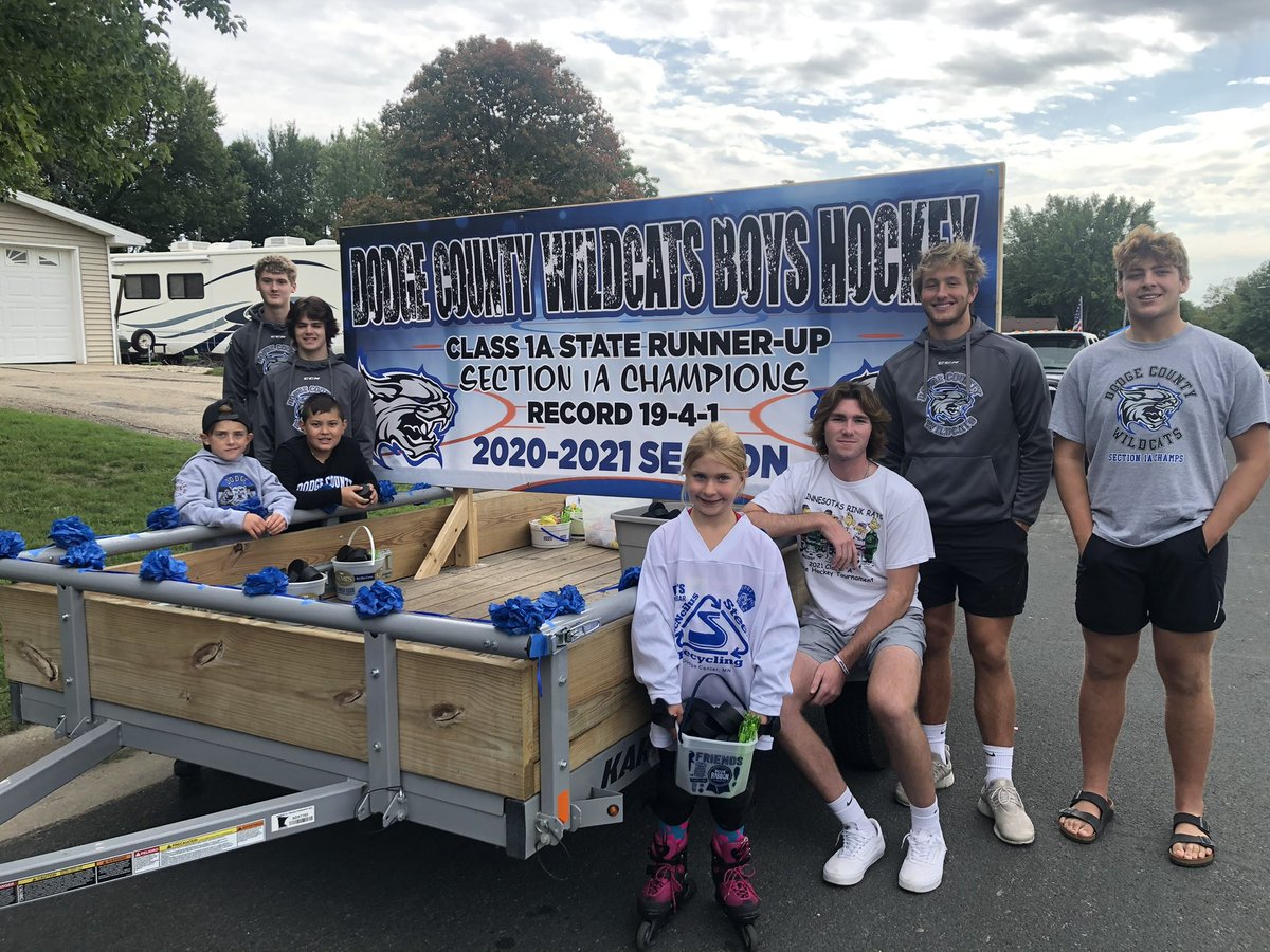 Dodge County Boys Hockey (@dcwhockey) on Twitter photo Let’s Go Wildcats!! Wildcats represented at the Mantorville Marigold Days parade on Sunday! <a href="/KM_Activities/">KM Activities</a> <a href="/ByronActivities/">Byron Activities</a> <a href="/ActivitiesPi/">PI Activities</a> Let’s Go Wildcats!! Wildcats represented at the Mantorville Marigold Days parade on Sunday! <a href="/KM_Activities/">KM Activities</a> <a href="/ByronActivities/">Byron Activities</a> <a href="/ActivitiesPi/">PI Activities</a>