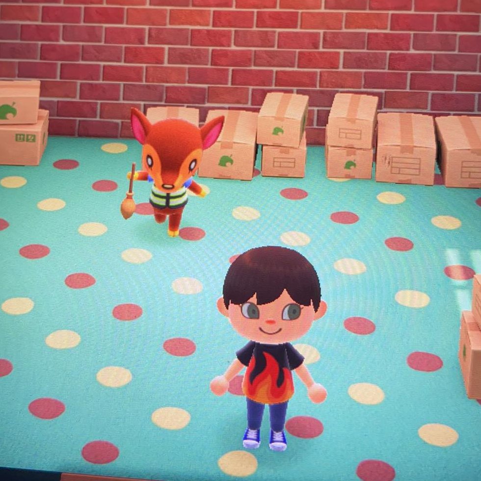 brittoniablack's tweet photo. Anyone's dreamie Fauna? If so please come get her she's to sweet to be put into the void. I don't really want anything. I'll leave that up to you otherwise she's totally Free. I just want her to have a home. #acnhvillagertrade #villagertrade #acnh #animalcrossingnewhorizons https://t.co/aZlsUmAhiT