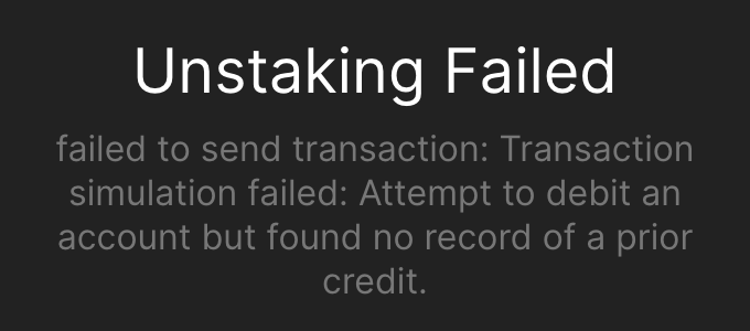 CarlosMiceli's tweet photo. @phantom Can't unstake my SOL, what is happening? Here's the info: https://t.co/TiPRJDFdu1 https://t.co/2MxrmR67Ye