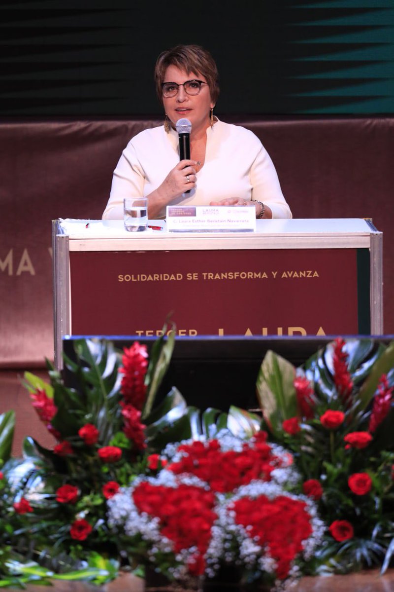 LauraBeristain's tweet photo. En el marco de nuestro Tercer Informe de Gobierno reafirmamos con hechos, no palabras, el avance de la transformación en #Solidaridad. Hoy hemos reducido las brechas sociales, elevando la calidad de vida de nuestra gente.  #3erInformeLauraBeristain #PorElFuturoDeSolidaridad. https://t.co/h4izZsTWfs