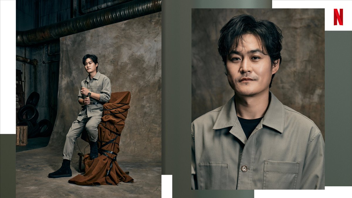 NetflixJP's tweet image. #DP で息の合ったチームワークを見せるチョン・ヘインさん、ク・ギョファンさん、キム・ソンギョンさん。作品の中では軍服かカジュアルウェアだったけど、スーツ姿もたまらないかっこよさ。特にボムグ中士、一瞬誰かと思っちゃいました。