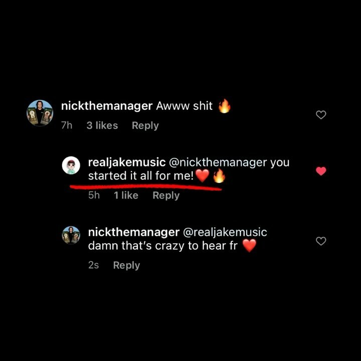 NickManages's tweet image. This shit means everything. 🙏❤️ instagr.am/p/CTyKgvCFw_l/