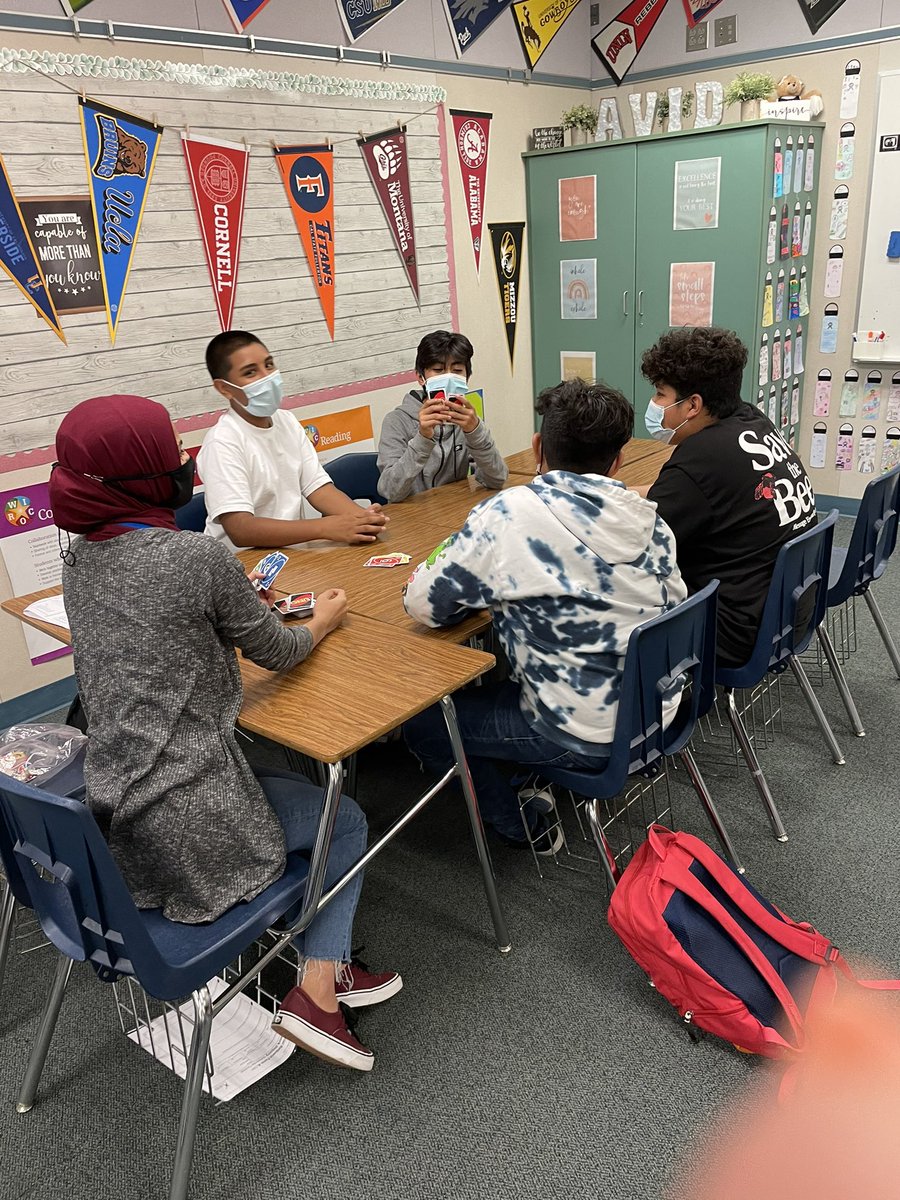 What do you do when the wifi goes down and you can't access Ilit for ELD- we play games with our AVID tutors 💙