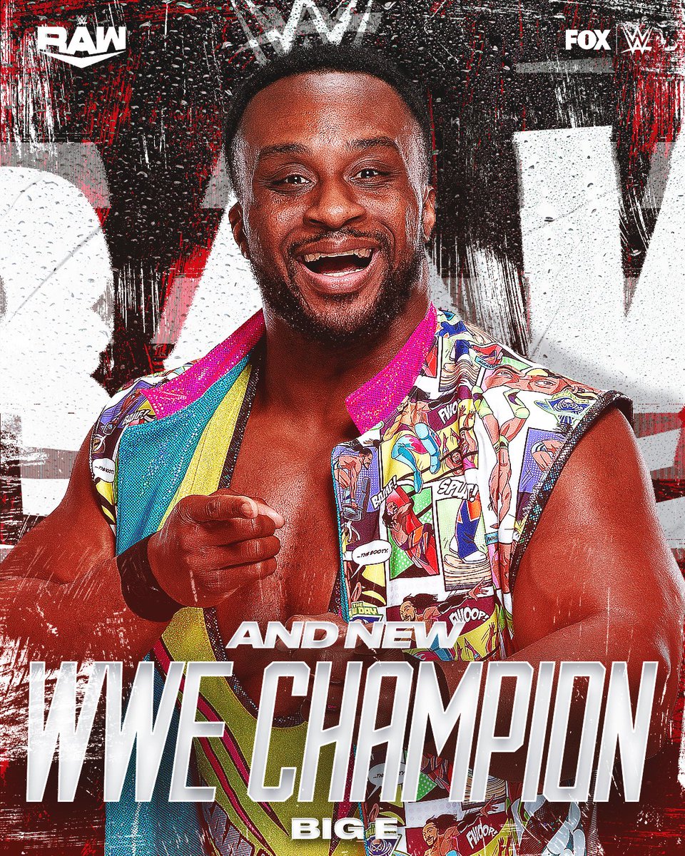 HE'S DONE IT. @WWEBIGE IS YOUR NEEEEWWW @WWE CHAMPION!