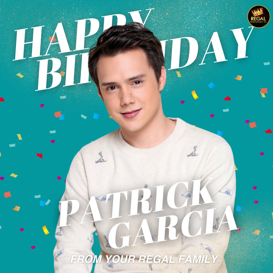 Happy Birthday, Patrick Garcia! We wish you all the best in life! From your Regal Family!  