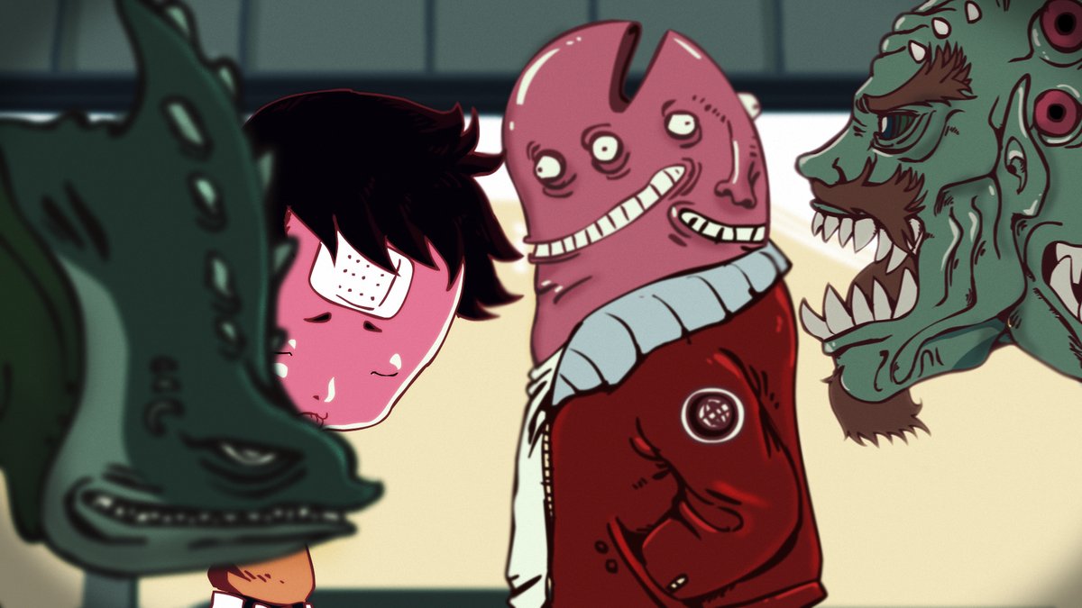 innoveca1's tweet photo. I sometimes feel surrounded by scary monsters!
#pupa #animation #shortfilm https://t.co/JfvbaWy1YN