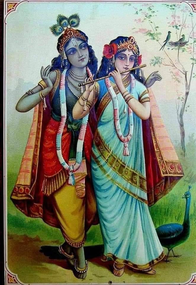 KrishnaDharma's tweet image. Love overpowers even the greatest power. #HappyRadhastami