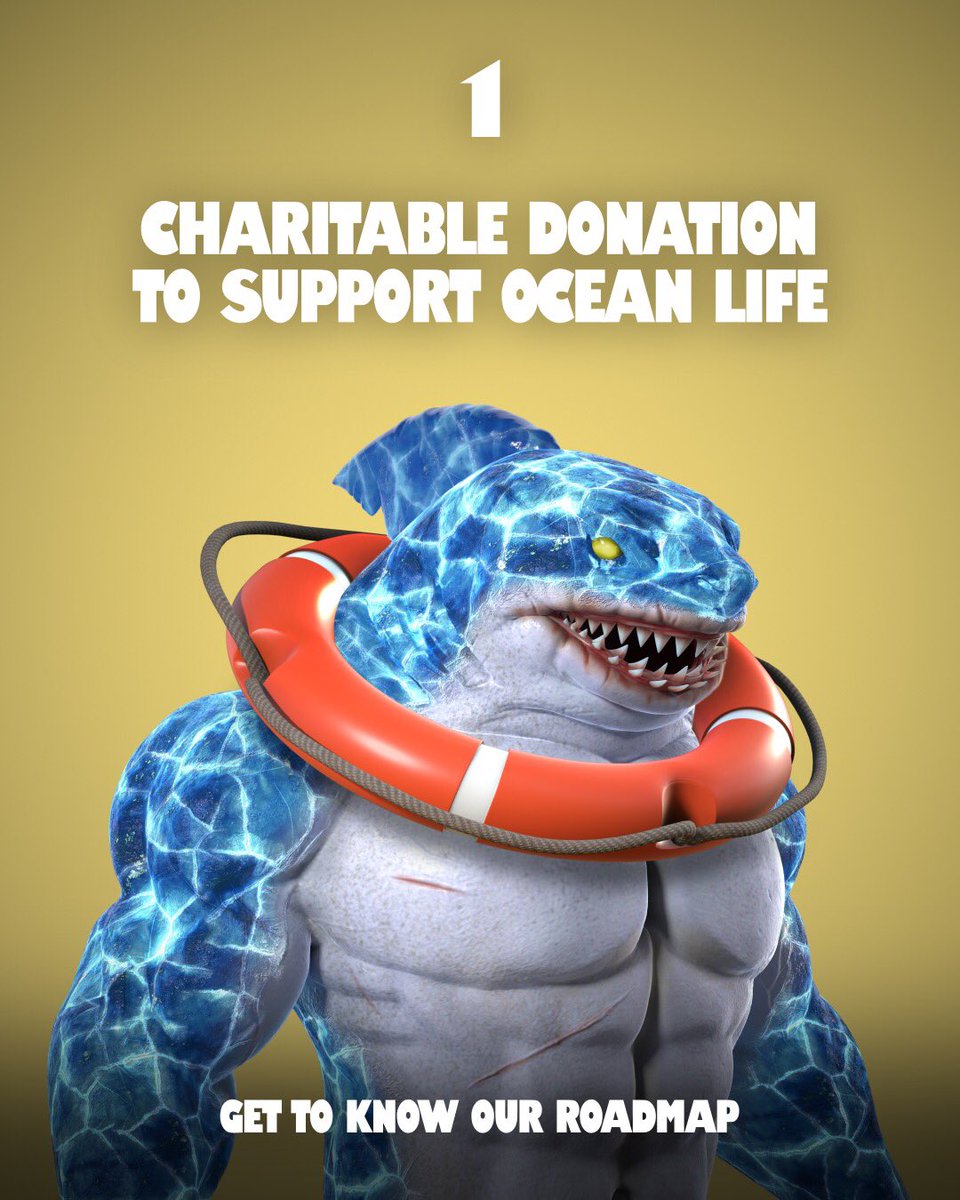 Get to Know Our Roadmap — At the core of our project and community is a desire to drive real social impact for our ocean and its many species. We’ve connected with experts in the field of ocean conservation to help us do things right! 

We’re excited to share more details 😎🦈🌊