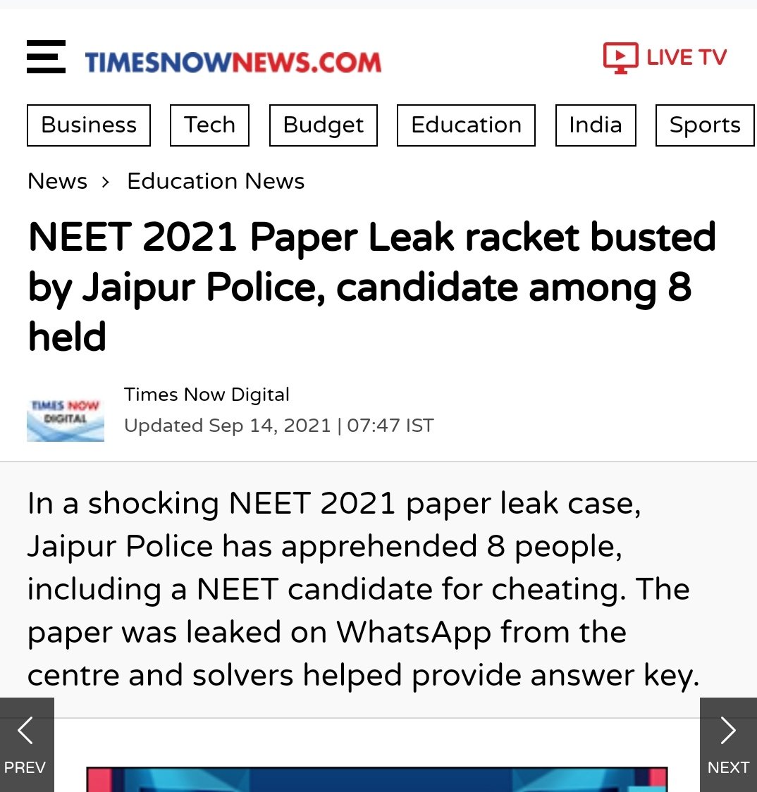 DrAsh_Mahendra's tweet photo. When all media house are accepting that #NEET2021  paper was leaked , Exam Should be Conducted again to give justice to deserving Students , otherwise their hard earned efforts will go waste , they will feel cheated and backstabbed 
@dpradhanbjp 
@DG_NTA @republic @Smita_Sharma https://t.co/9U116XnC8N