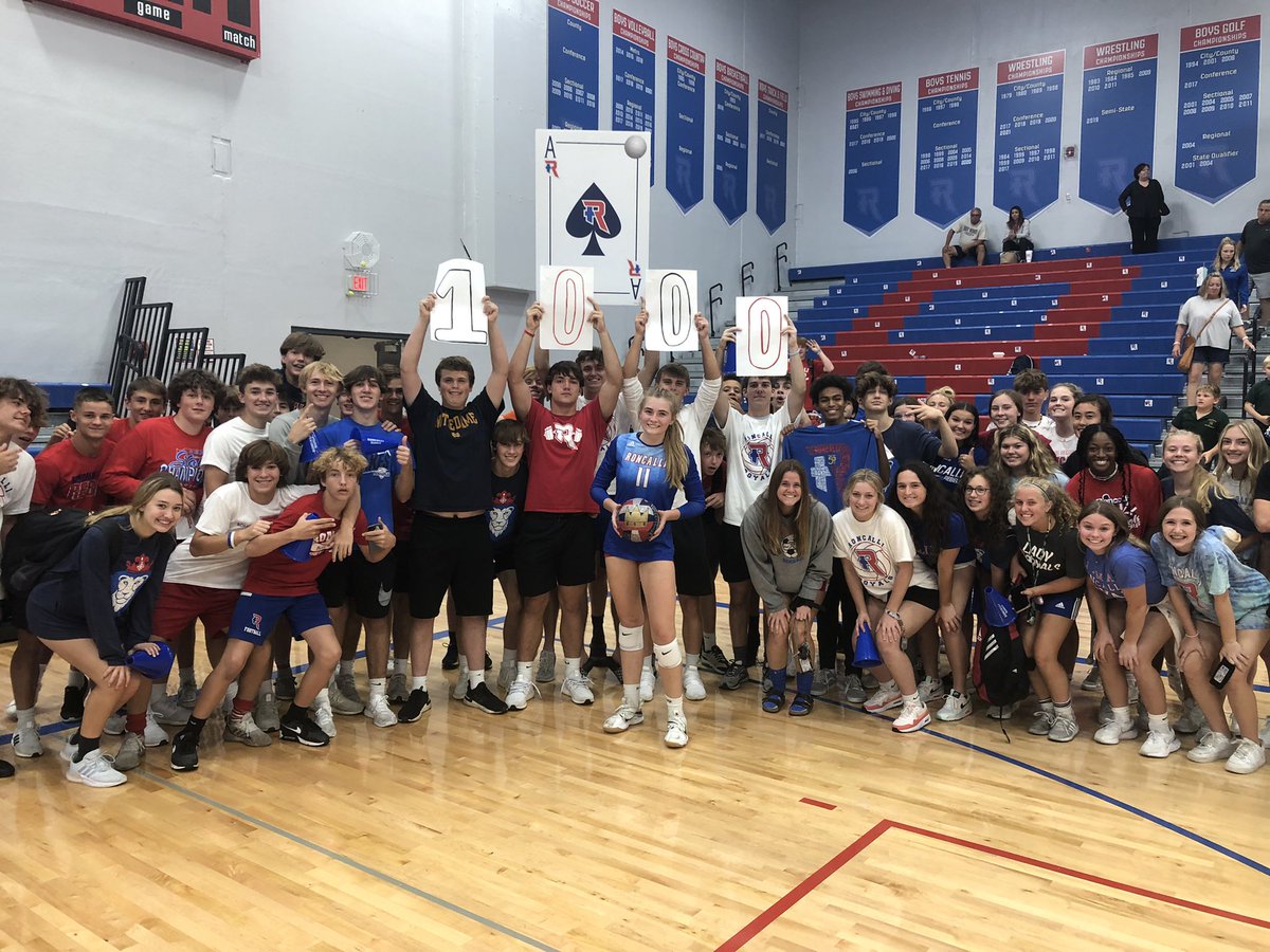 Roncalli Volleyball tweet media