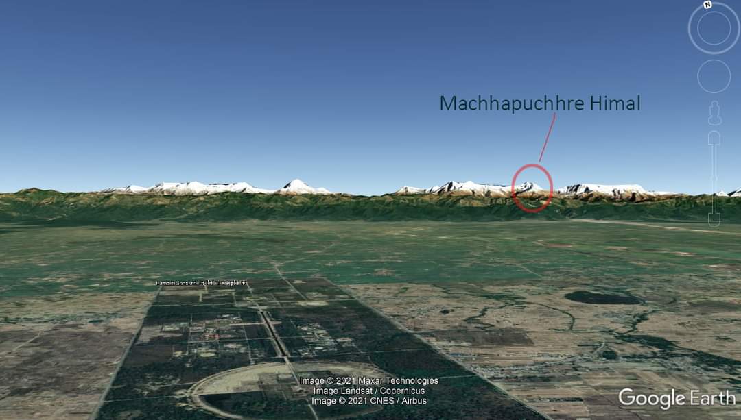 chandraptk's tweet image. लुम्बिनीबाट माछापुच्छ्रे हिमाल यस्ताे देखिन्छ । 

#Lumbini #VisitLumbini #machhapuchhre #fishtailmountain
#MountaionfromLumbini #LumbiniNow #NepalNow #VisitNepal