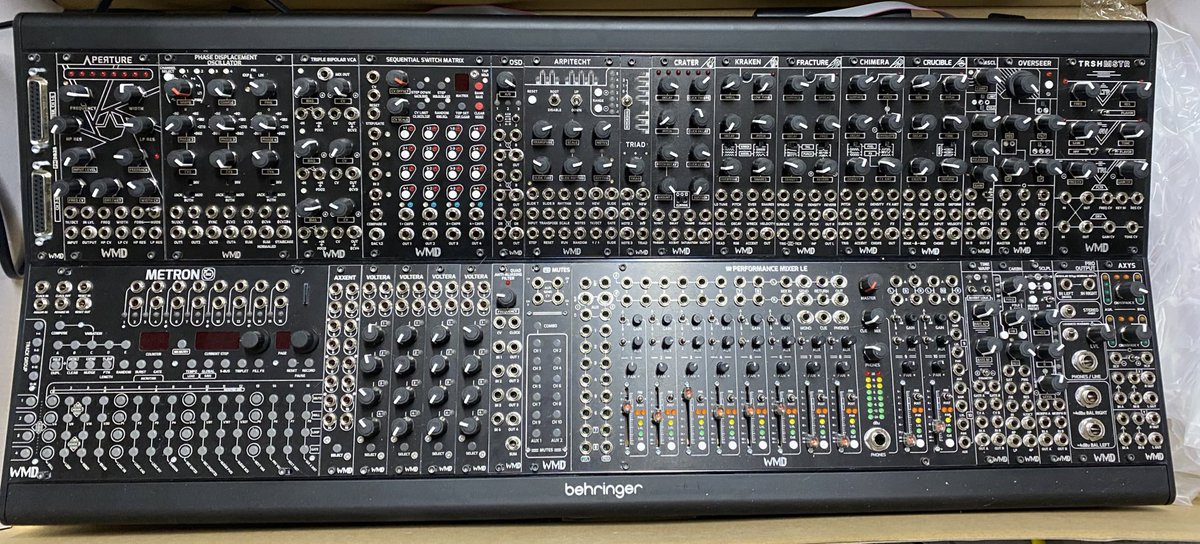 My all <a href="/wmdevices/">WMD</a> skiff is now complete!! Just installed the all new #kraken snare module, about to fire this thing up