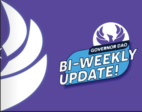 The Governor DAO Bi-Weekly Update #18: WAGMI
Enjoy the read folks and 👀 wide open for the next episode 🙏🤝 🧨🔥
blog.governordao.org/2021/09/13/bi-…