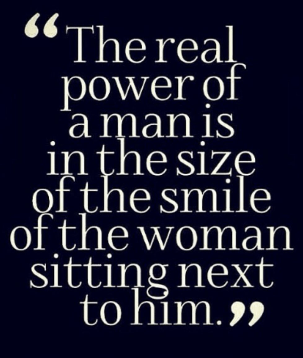 I get soo happy when real men treat their woman right and I get disappointed when men treat their woman wrong. Your real powerful when your woman is happy so treat her right. 13Love