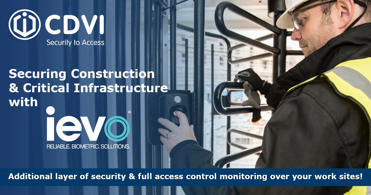 Due to the nature of #construction sites being busy &amp; dangerous environments, it's essential that #security measures offer a robust solution without compromising on performance | #ievo offers accurate &amp; reliable results without impeding safety.
