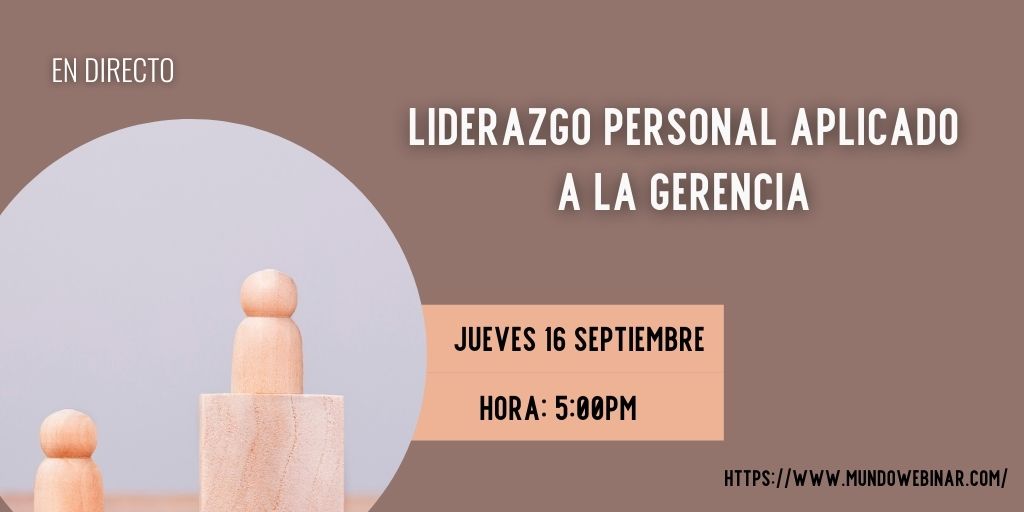Quedan solo 2 días para el webinar sobre liderazgo personal. 
¿Todavía no te has apuntado? Estás a tiempo, te recomendamos que asistas a esta sesión que no te dejará indiferente. 
#webinargratuito #mundowebinar #liderazgo #gerencia 

hubs.la/H0WKtFV0