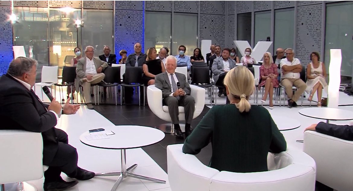 Quel plaisir de retrouver le public du <a href="/TVR35/">TVR La chaîne</a> <a href="/bpgrandouest/">Banque Populaire Grand Ouest</a> #BusinessClub depuis notre studio de l’atrium avec cette semaine #SergeRaulic PDG des <a href="/thermesmarins/">Thermes Marins</a> #SaintMalo <a href="/GMbourrigaud/">Bourrigaud Maurice</a> @cottereau_v @ARTEFACTO_SAS <a href="/carolepautrel/">Carole Pautrel-Glez</a> @oecbretagne 1 ère diffusion à 18h et en #replay