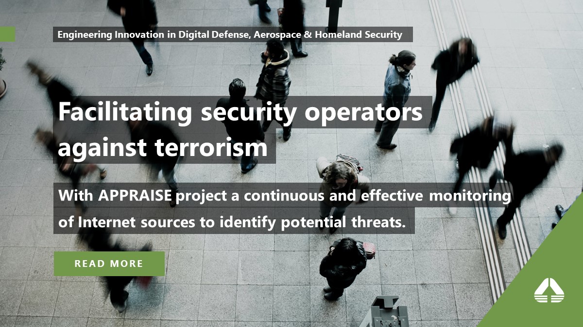 An integrated #ThreatIntelligence solution for #AugmentedCity to prevent criminal and terrorist acts: today Engineering participates in the kickoff of the #EUfunded #APPRAISE project. #Security #CounterTerrorism #DigitalDefense #CyberDefense
Discover more: eng.it/en/case-studie…
