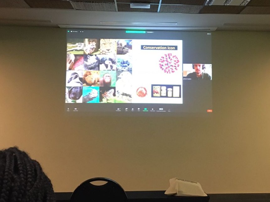 Was great to present at the 2nd International #Pangolin #Conference on pangolin #conservation. Thanks to <a href="/WendZ_222/">Wendy Panaino</a> for the in-house photo! 🤣 <a href="/PangolinWorking/">African Pangolin Working Group</a>