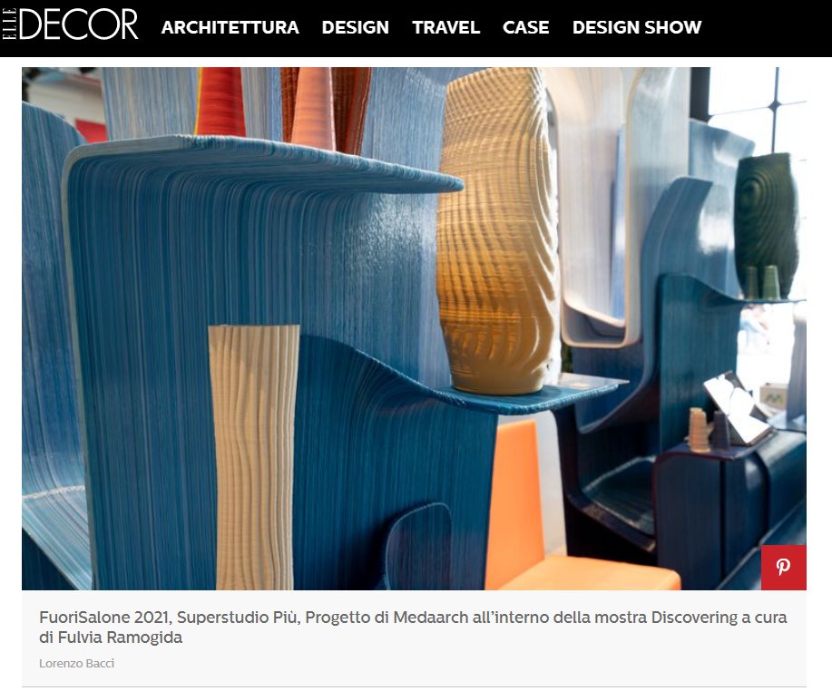 Mediterranea su Elle Decor Italia! ❤
👉 elledecor.com/.../fuorisalon… 
-
Segui Mediterranea su instagram 
⏩ instagram.com/mediterraneade…