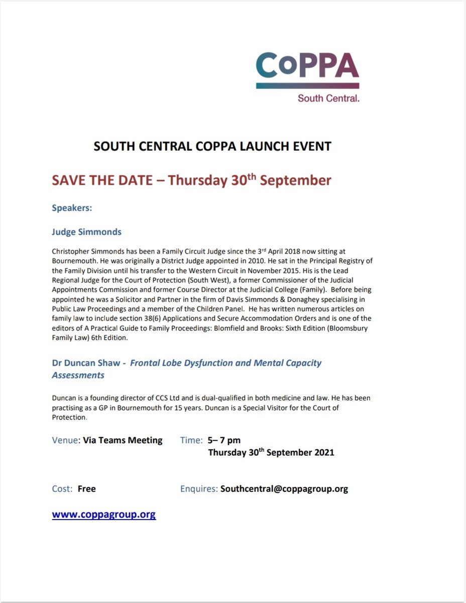 Make sure you've booked your place at our launch event on 30 September. You won't want to miss it! 

coppagroup.org/events-and-new…