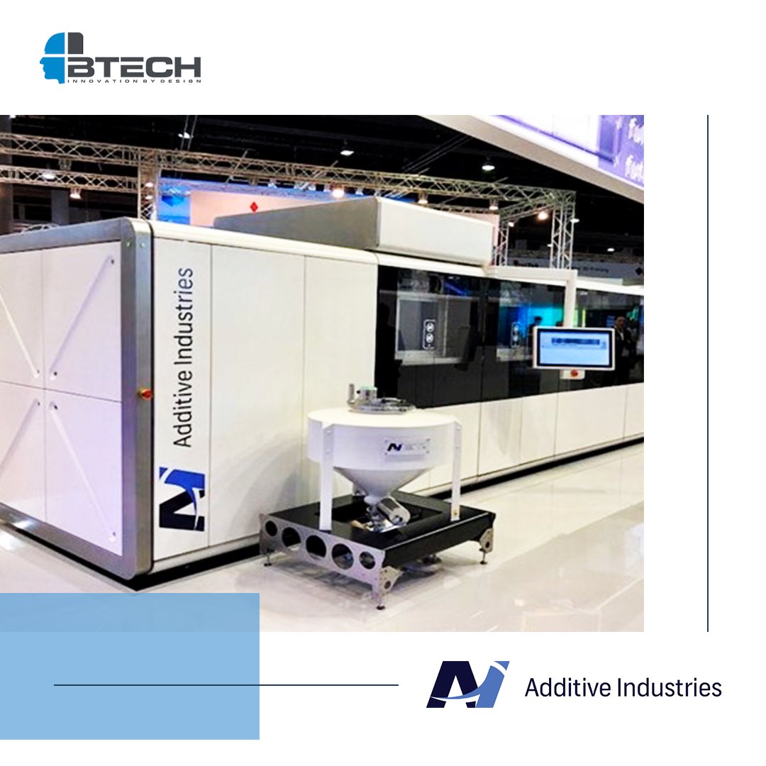 BTech Innovation (@btechinnovation) on Twitter photo Additive Industries, yüksek kaliteli metal parçalar barındıran üst düzey ve zorlu endüstriyel pazarlara yönelik çözümler sunuyor. Sınıfında lider yapı hacmi, sağlamlığı ve üretkenliği ile havacılık, otomotiv, enerji, petrol, yağ ve yüksek teknoloji süreçlerini yeniden tanımlıyor! Additive Industries, yüksek kaliteli metal parçalar barındıran üst düzey ve zorlu endüstriyel pazarlara yönelik çözümler sunuyor. Sınıfında lider yapı hacmi, sağlamlığı ve üretkenliği ile havacılık, otomotiv, enerji, petrol, yağ ve yüksek teknoloji süreçlerini yeniden tanımlıyor!