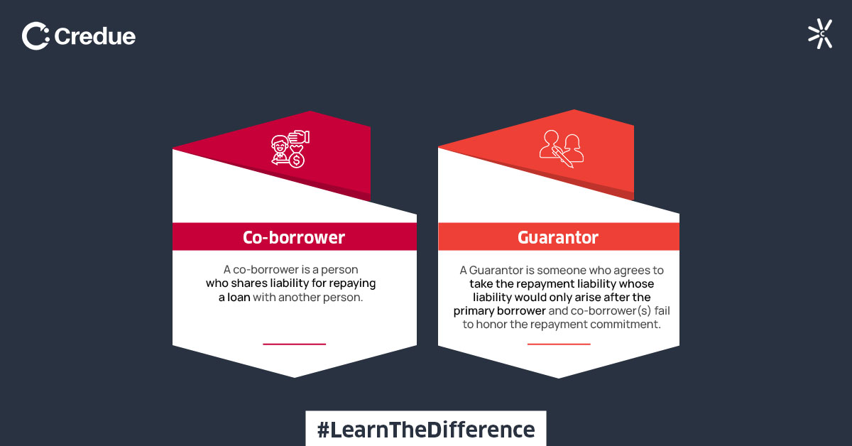 credue's tweet photo. The biggest difference between a co-borrower and a co-signer is the degree of investment in the loan. #LearnTheDifference will help you understand the terms 'co-borrower' and 'co-signer' better.

#CoBorrower #CoSigner #Credue #HomeLoan #PersonalLoan  #HomeLoanEMI #HarLoanMilega https://t.co/TgptzcabRu