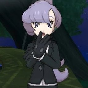 fancycharacter's tweet photo. Today's Fancy Character of the day is Anabel from Pokemon! She is impeccably dressed in both of her designs. https://t.co/eQklssh2Wu