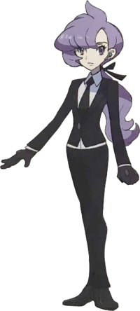 fancycharacter's tweet photo. Today's Fancy Character of the day is Anabel from Pokemon! She is impeccably dressed in both of her designs. https://t.co/eQklssh2Wu