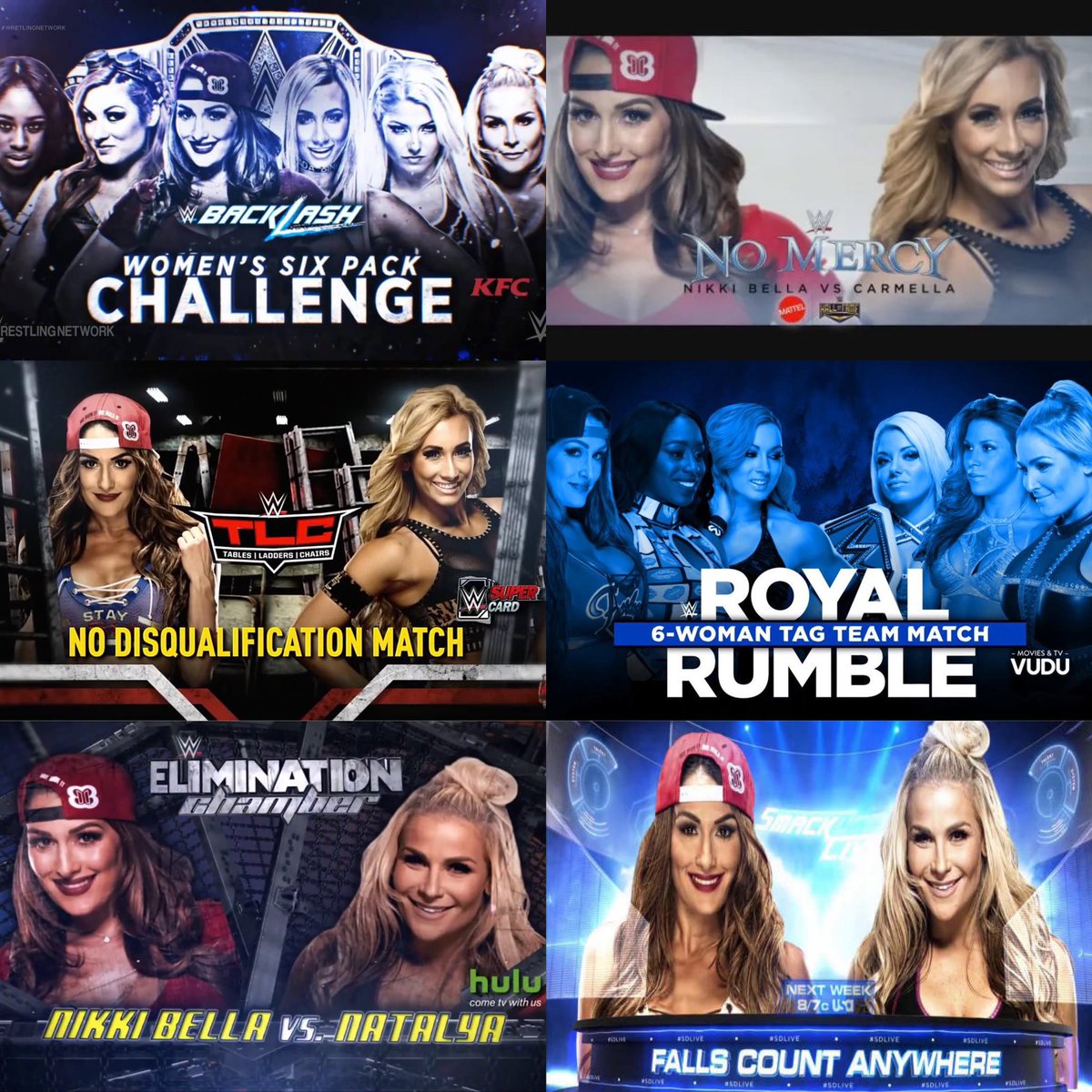 I ain’t gonna hold you, but Nikki Bella didn’t have a single bad match during her 2016-2017 run. Not saying they all were classics but they were all definitely good. https://t.co/hBRGTe1JVd