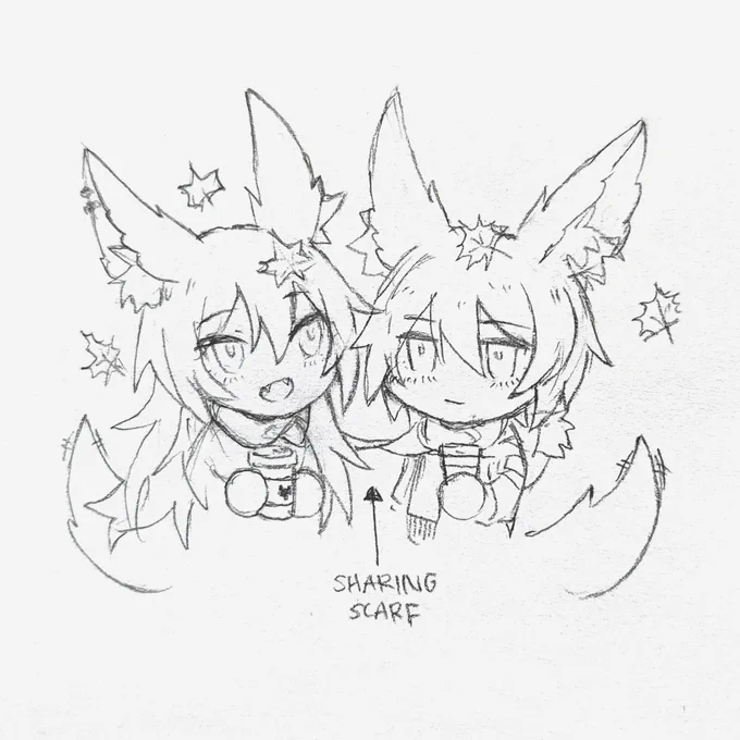 Some cheebs I drew of friend OCs the past few weeks ❤️ 