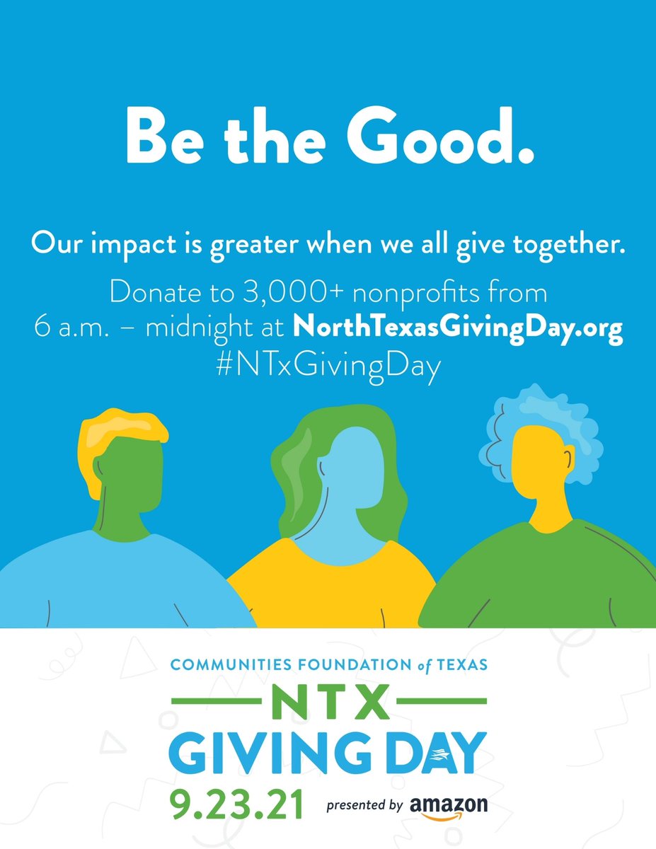GirlsRockDallas's tweet photo. Join in the collective good and giving on September 23rd! Your donation goes farther on this day. Your donations will go directly to providing community empowerment and music education to our girls, trans and gender expansive youth! https://t.co/zYaFZnjZv6 https://t.co/36cvk0KHzc