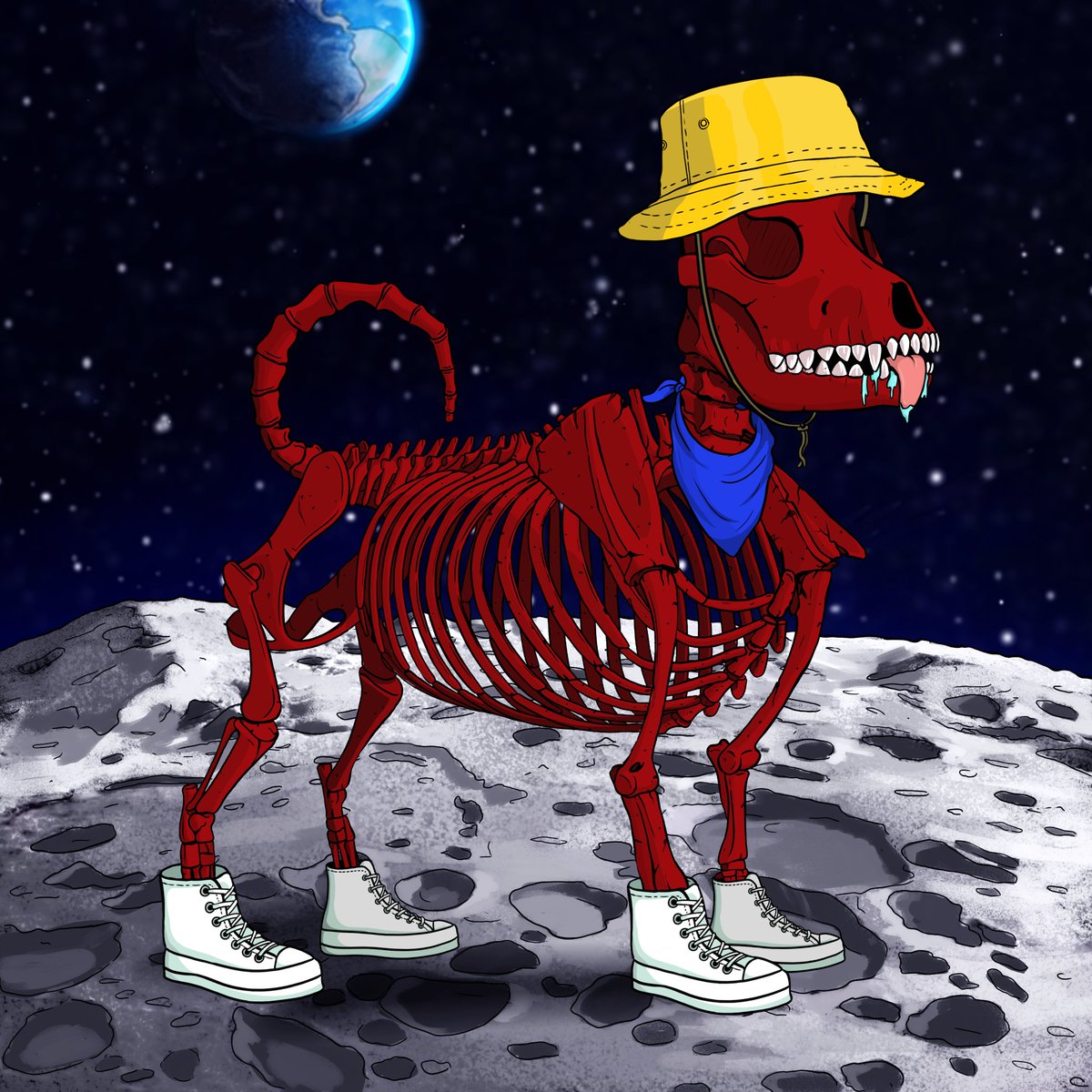 HuddeoNFT's tweet photo. Got these good bad bois 🦴🐶💀🌕 #TheHoundsAreHere https://t.co/z94Eo2n1fn
