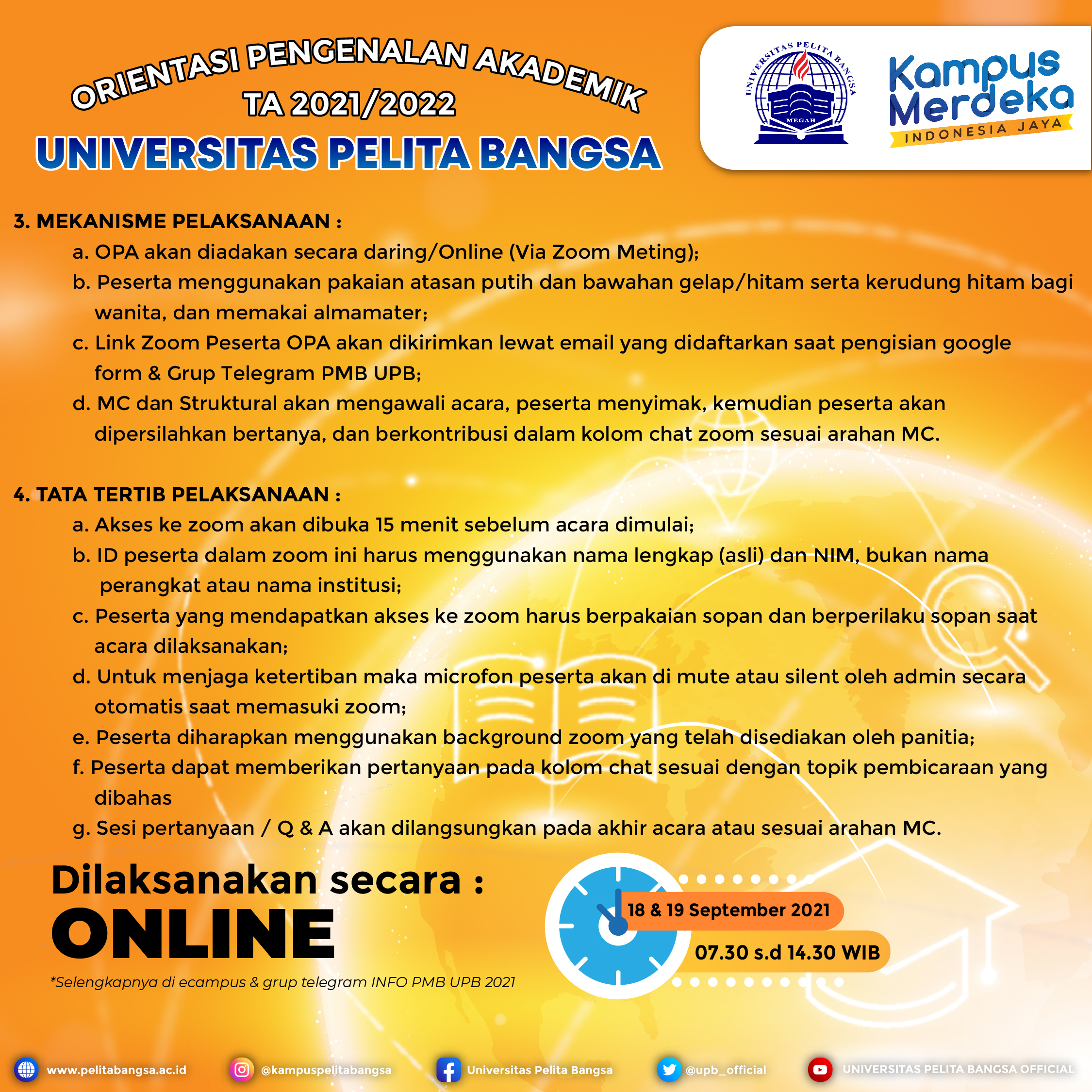 Ecampus universitas pelita bangsa