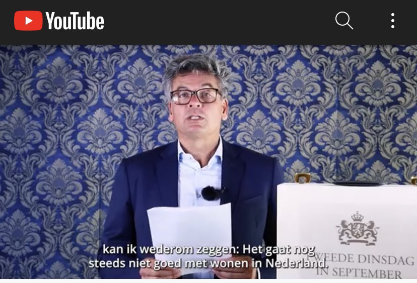Gelekt uit de troonrede? 
Het is de tweede dinsdag in september... tijd voor onze Woonrede. Den Haag, kijkt u even mee? We hopen volgende week op een verrassing uit het koffertje van <a href="/WBHoekstra/">Wopke Hoekstra</a>. Want ons koffertje is leeg. youtu.be/ue8zOIzXPHU 
#wooncrisis #verhuurderheffing