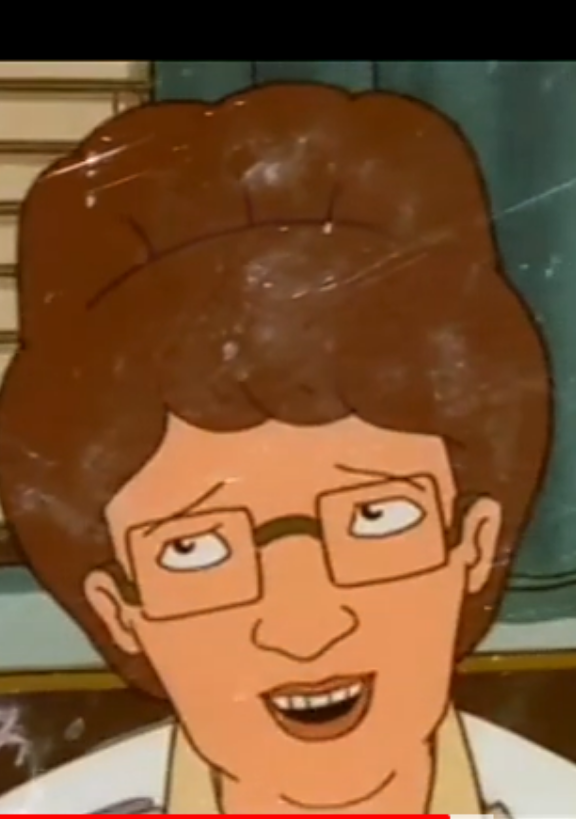 To <a href="/kathynajimy/">Kathy Najimy</a> Hello my name is Gabriel I want to say you played a good role as the voice of Peggy Hill from King of the Hill I have a good impression of doing Hank Hills voice and I drew a picture portrait of Peggy Hill with Actor Mel Gibson free hand