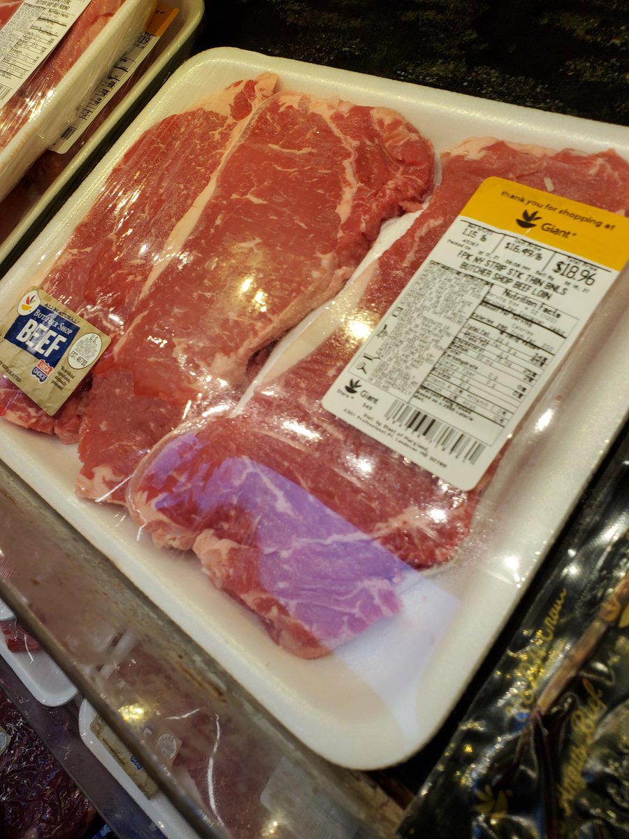 bassin53's tweet image. 1.5 lbs. Each one is 1/4 inch thick. Wtf. Pay more for less. Is looks like a thin sandwich steak. My dog would bite me if I grilled him 1.