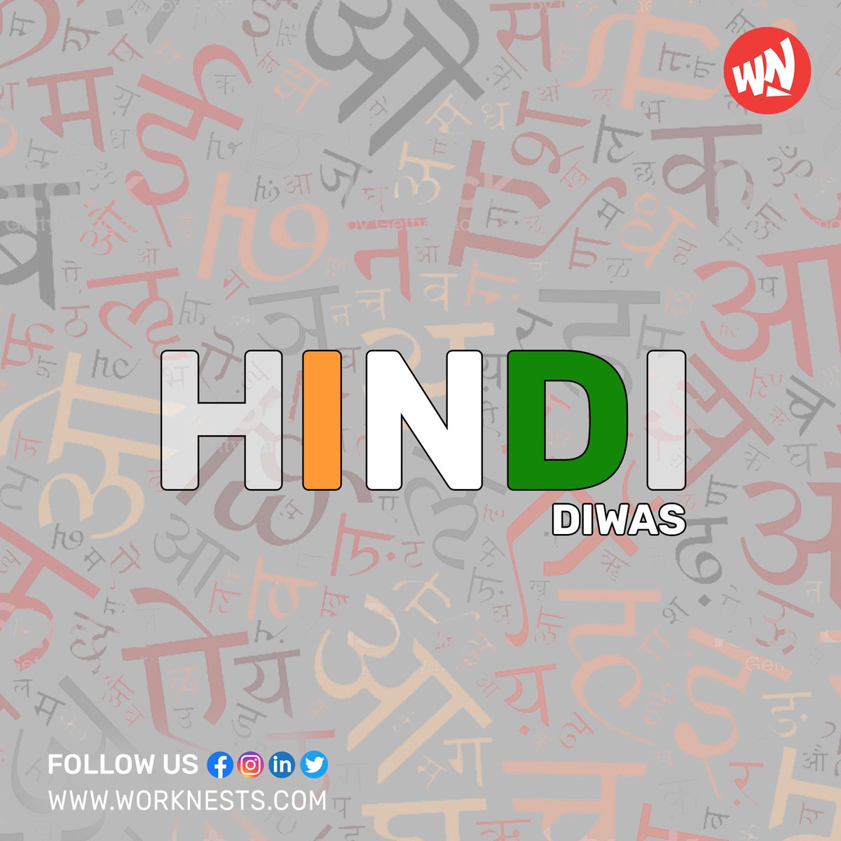 Wownooks's tweet photo. Hindi Diwas is celebrated on 14 September to mark the day on which Hindi language was declared as one of the official languages of India.
#hindidiwas2021 #HindiDivas #HindiDiwas_2021 #coworkingspaces #coworking #coworkingoffice #sharedworkspace #sharedofficespace #worknests https://t.co/OWpAhYcWZh