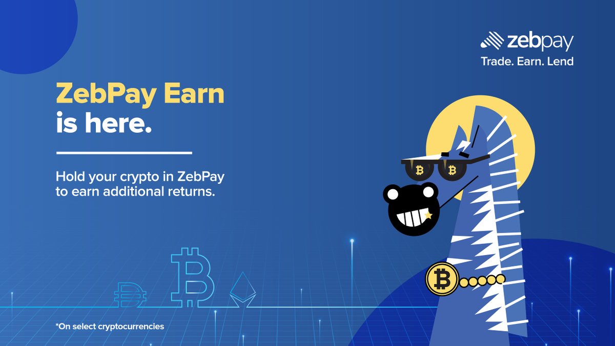 ZebPay on Twitter: "Move your crypto✌️ to ZebPay and Earn up to 6%🙌  returns. Here's how👇🏻 https://t.co/jQzWz17Brz #cryptocurrencies  #cryptotrading #CryptoIndia… https://t.co/QkkQWHQwXB"