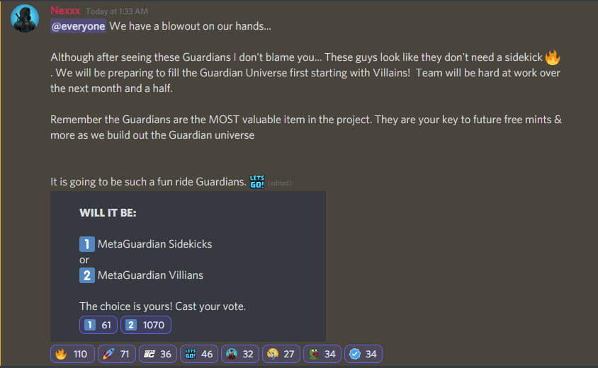 MetaGuardians tweet media