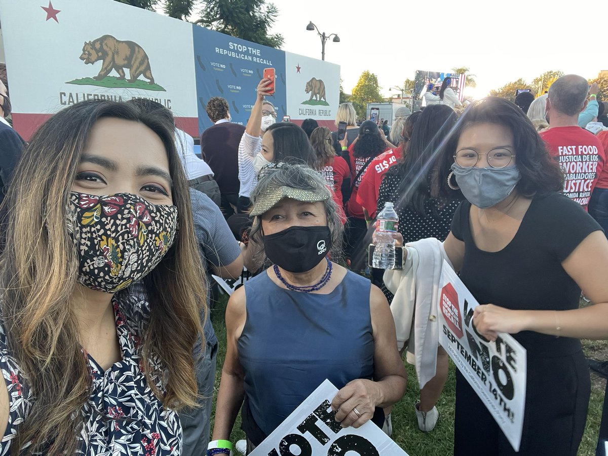 PilipinoDems's tweet photo. Team #PALAD is fired up for Governor @gavinnewsom in Long Beach!

Amazing speeches by @joebiden, @jennifersiebelnewsom, @alexpadilla4ca, @rustyhickscdp, and @RobertGarcia 🙌🏾🙌🏾🙌🏾

#noontherecall #stoptherepublicanrecall #APIsforNewsom #FilAmsforNewsom https://t.co/uWg0c0TUc7