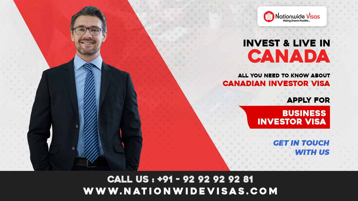Encapsulate your Canadian dreams with a Business Immigration Visa!!

For More Info call us at +91- 9292929281 or drop an email to us at info@nationwidevisas.com

#entrepreneurimmigration #investorvisa #businessvisa #businessimmigrationvisas #businessimmigration  #nationwidevisas