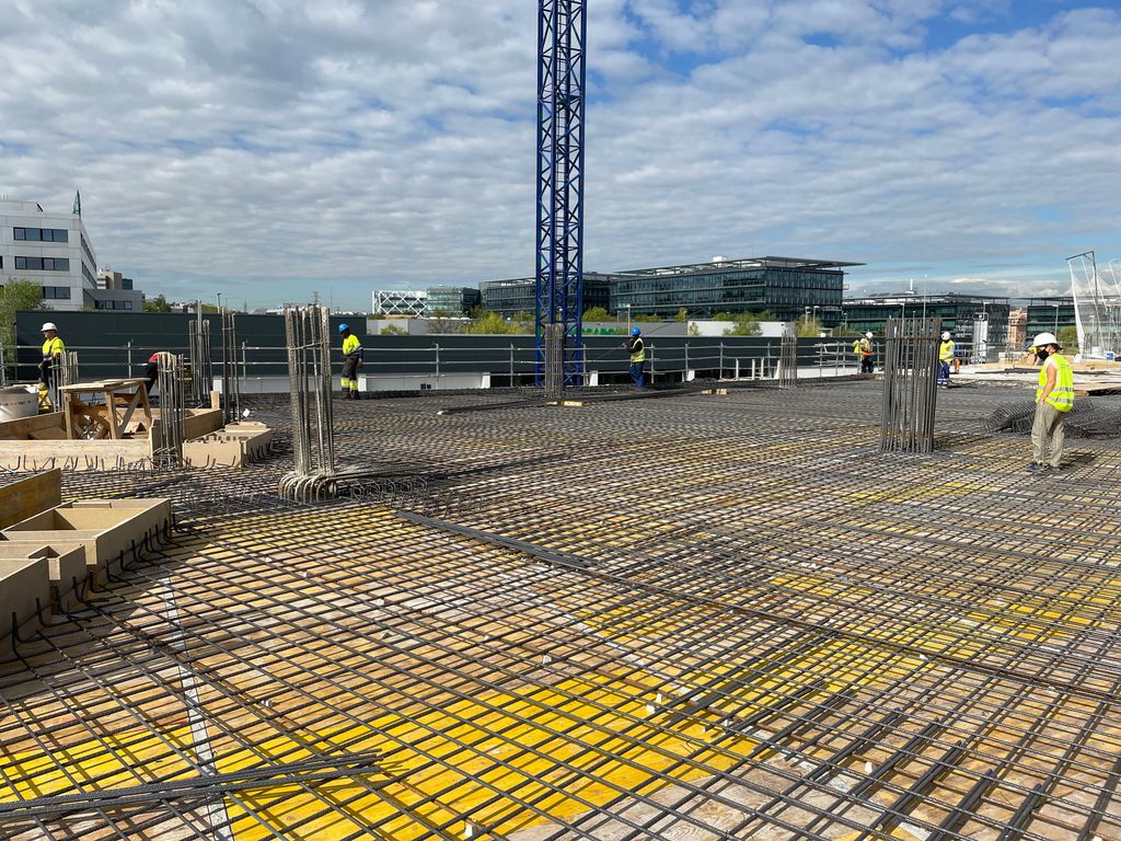 bod_tech's tweet image. Subimos sobre rasante! Finalizada la ejecución de los sótanos, toca dar forma a las oficinas y espacios comunes del futuro edificio en Las Tablas de @metrovacesa y #catalanaoccidente. Pequeños grandes hitos ✅
buff.ly/3njvOPh
#HUMAN #HumanArchitecture