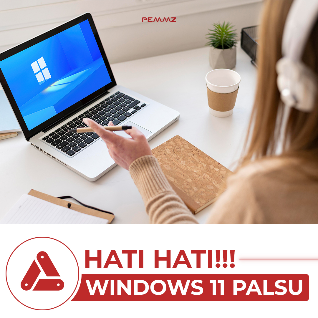pemmz's tweet image. Kamu harus hati-hati karena ada Windows 11 palsu yang beredar berisikan malware
Kamu tahu kan Pemmz bisa bantu kamu upgrade ke Windows 11? dan pastinya terpercaya dan ori!

#Pemmz #Pemmzholics #Windows #Windows11 #upgradewindows #upgradelaptop #upgradePC #updateOS #updatewindows